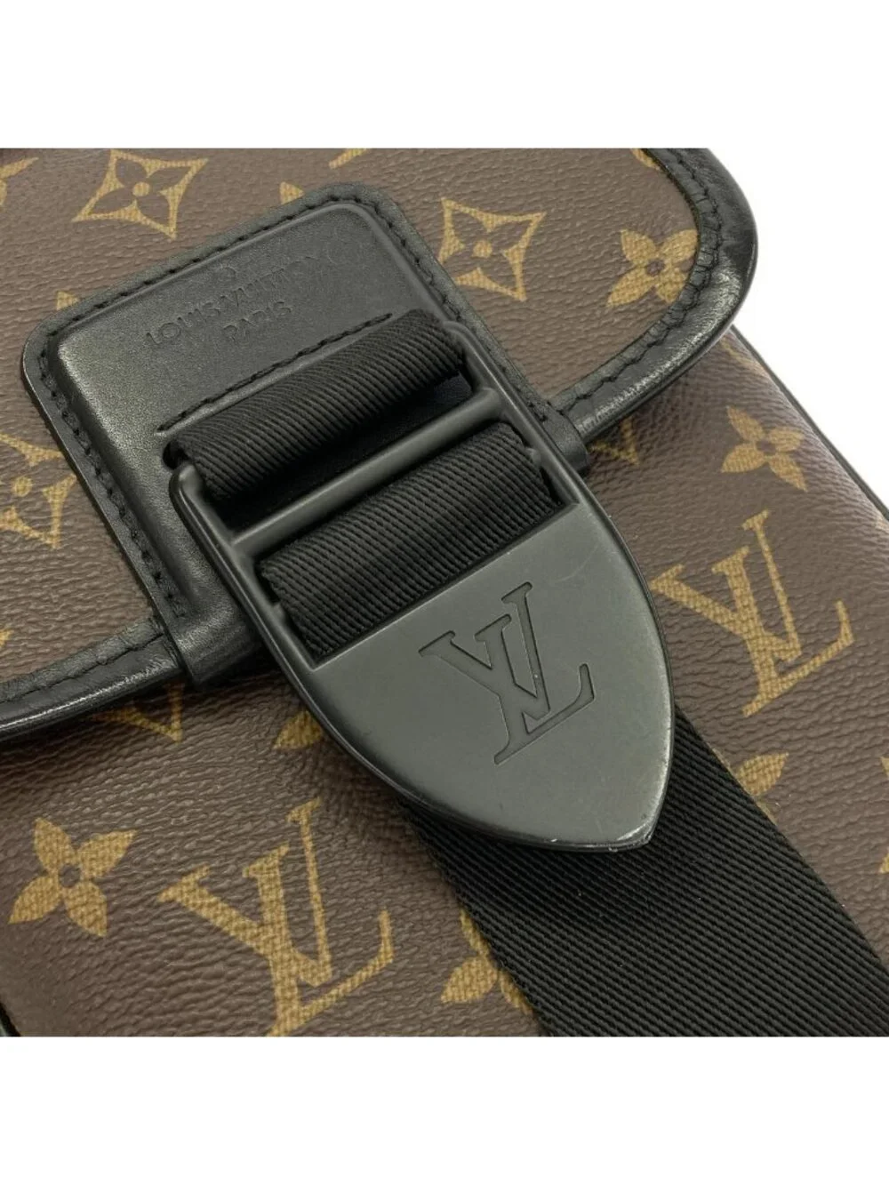 Louis Vuitton Monogram Macassar Arch Messenger PM Shoulder Bag